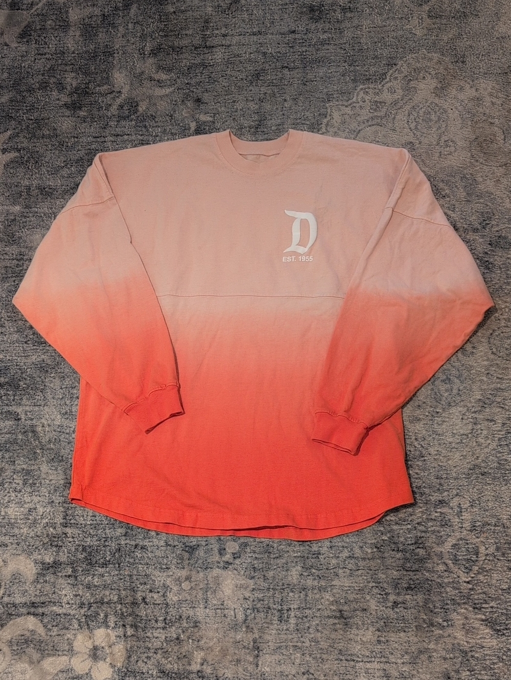 Disney Pink to Coral Dip-Dye Spirit Jersey